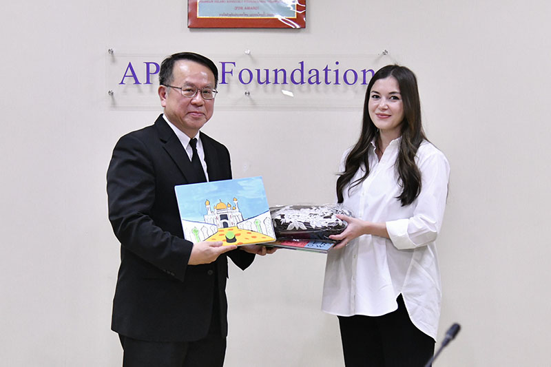 การเยือนของเจ้าหญิงอนิชา รอสนาห์ บินติ อาดัม แห่งบรูไนดารุสซาลาม ณ ศูนย์พัฒนาคนพิการภาคเอเชียและแปซิฟิก