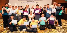 Picture 1: Participants pose for a group photo
