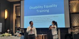 Disability Equality Training (DET) Presentation at the RBB Human Resource (HR) Retreat Workshop organized by the World Food Program on September 22nd, 2022