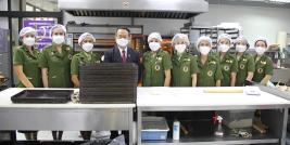 The President of the Royal Thai Army Wives Association, Signal Department Royal Thai Army led her team to visit APCD On 25 August 2022