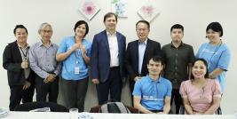 UN Volunteer office team visited APCD to discuss collaboration for International Volunteer Day 2023 on 1 September 2023, Bangkok, Thailand