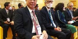 Mr. Piroon Laismit, APCD Executive Director (left) and H.E. Dr. Tej Bunnag, APCD Foundation Chairman (Right) attended the official opening program at the Congress. 