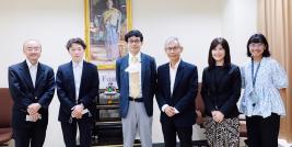 The JICA Headquarters team met with APCD representative on 25 April 2023, Bangkok, Thailand 