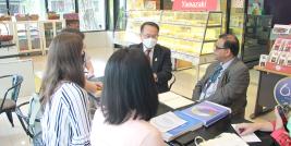 Dr. Srinivas Tata, Director of the Social Development Division of the United Nations Economic and Social Commission for Asia and the Pacific (UNESCAP) led his team, visited the Asia-Pacific Development Center on disability, on 20 February, 2023