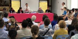 Diversity and inclusion in action: APCD speakers with disabilities and former Peace Corps volunteers exchanged experiences with US volunteers on 30 March 2023 at Don Chedi District, Suphanburi Province