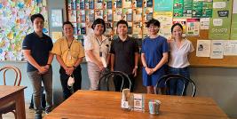 Meeting for Seeking Future Collaboration with Steps Community on 8 May 2023 at Steps Café, Bangkok, Thailand.