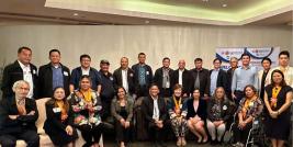 Group photo of key stakeholders including UN ESCAP, the Office of Civil Defense (OCD), National Council on Disability Affairs (NCDA), Partnership of Philippine, Support Service Agencies (PHILSSA), APCD, etc.at the launching event, 4 June 2024.