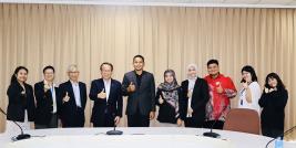 Group photos of the visitation of the Selangor Disabled Council Delegation, Malaysia with APCD staff.
