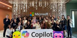 A group picture featuring participants from diverse organizations who attended the event onsite.