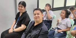 Mr. Watcharapol Chuengcharoen and Ms. Supaanong Panyasirimongkol participated the event to honor Senator Monthian Buntan.