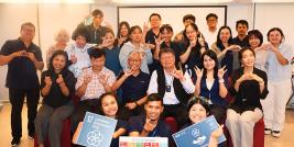 Picture 1: A group photo of participants included APCD Network Partners, resource person and APCD staff. There were 25 persons attended the activities.