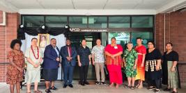 The group photo of Pacific Island Countries Delegation