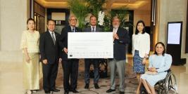 St. Regis Bangkok Charity Gala 2020 was donated to APCD Foundation under the Patronage of Her Royal Highness Princess Maha Chakri Sirindhorn at The St. Regis Office on 10 August 2020, Bangkok, Thailand 