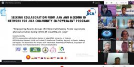 This Project intends to work closely with emerging groups such as ASEAN Autism Network (AAN), United ID (Intellectual Disability) Network in Greater Mekong Sub-region, and other associations for persons with psychosocial disabilities.