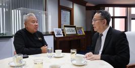 APCD Executive Director Leads Delegation in Courtesy Visit to National Housing Authority Governor