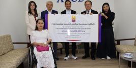 Royal Automobile Association of Thailand Presents Donation to Asia-Pacific Development Center on Disability Foundation (APCD / ศพอ.) to Support Persons with Disabilities