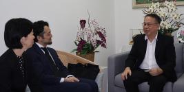 Mr. Piroon Laismit, Executive Director of APCD, received the JICA delegation, which included Ms. Rie Komahashi, newly appointed Senior Representative of JICA Thailand Office, and Mr. Ryoichi Kawabe, outgoing Senior Representative.