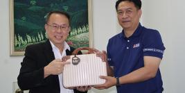 The cordial exchange of seasonal greetings reflects the ongoing collaborative spirit between BLACK CANYON (THAILAND) COMPANY LIMITED and APCD as both organizations look forward to the opportunities and challenges of 2026.