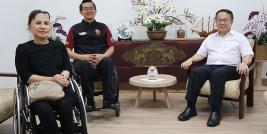 Mr. Krisana Lalai, President of the Friendly Design for All Foundation, Pays Courtesy Call and Extends New Year Greetings to APCD Executive Director