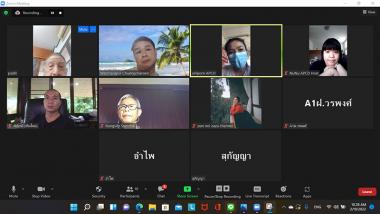 The Follow-up meeting of ESCAP-APCD partnership project for self-advocates with intellectual disabilities and their families on 19 February 2022