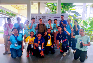 Group photo of participants with autism and their parents from Khon Kaen with Mr. Chayoot Homdee, Community Development Officer, APCD 