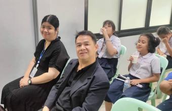 Mr. Watcharapol Chuengcharoen and Ms. Supaanong Panyasirimongkol participated the event to honor Senator Monthian Buntan.