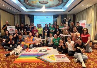 Group Photo of Civil Society of diverse group of participants.