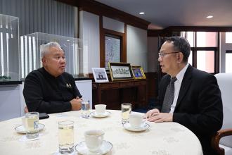 APCD Executive Director Leads Delegation in Courtesy Visit to National Housing Authority Governor