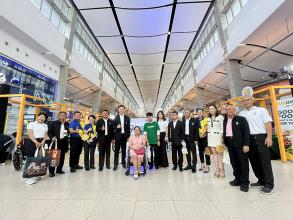 National Defence College of Thailand Class 67 and APCD Collaborate on Disability Awareness Workshop on “Basic Understanding on persons with disability “at CentralWorld Exhibition