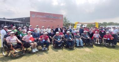 Thai delegation joined Seoul international park golf tournament for people with disabilities organized by the Korea Association of Persons with Physical Disabilities (KAPPD) on 11 – 13 September 2023, Seoul, South of Korea