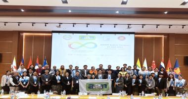 A memorial ggroup photo of AAN members organizer, OPDs in Lao PDR and APCD staff at the Congress which was conducted on 21 June 2025