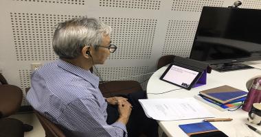 Mr. Somchai Rungsilp, Manager of Community Development Department, explained a strategy of Community-based Rehabilitation (CBR) to reach CBID as a goal.