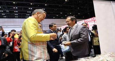 On June 28, 2024, Japanese Ambassador Showcases Inclusive Development Project to Thai Prime Minister at the THACCA SPLASH: Soft Power Forum 2024.
